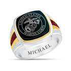The US Marines Birthstone Ring 10347 0035 a main