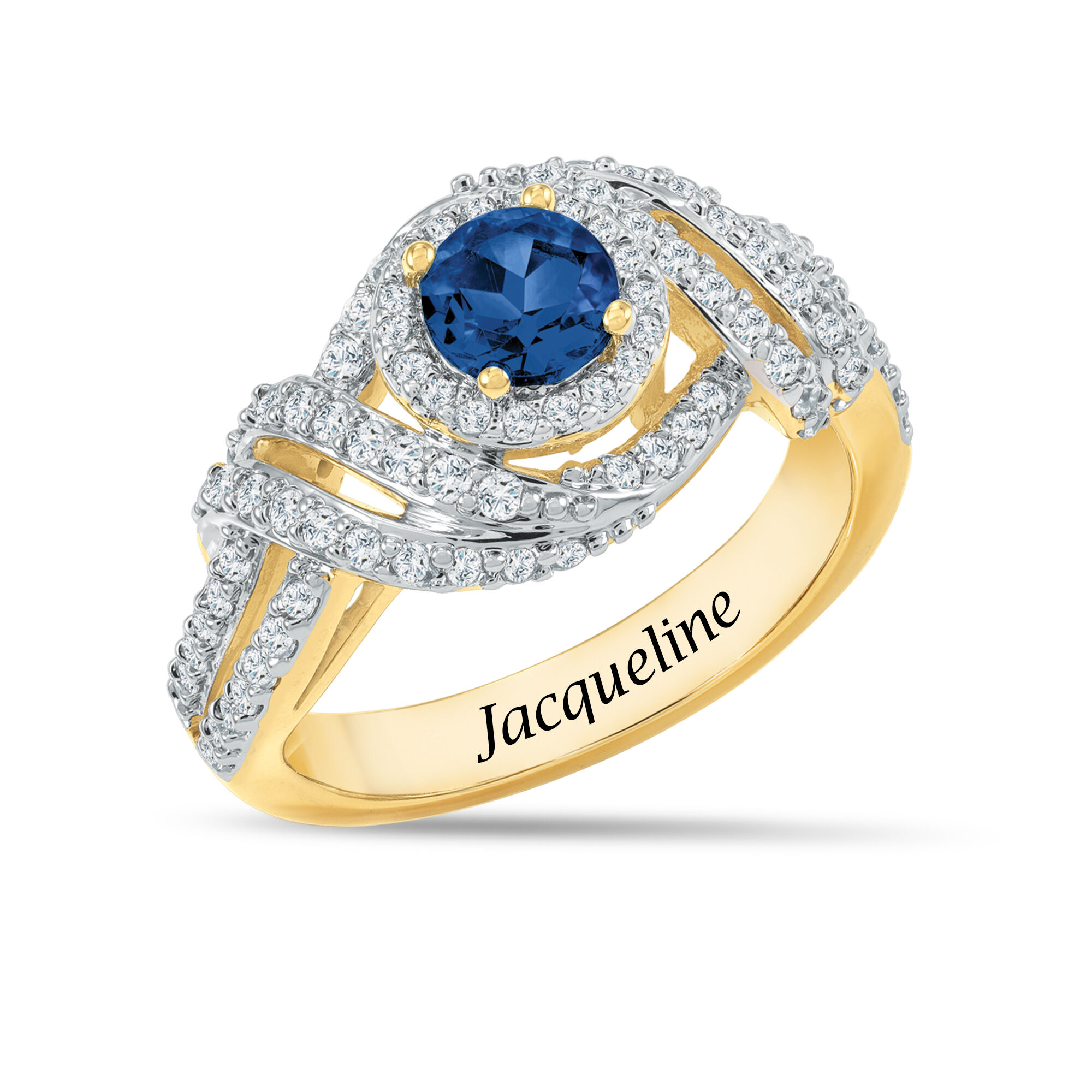 Danbury mint birthstone swirl ring online