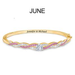 Birthstone Swirl Bracelet 5821 002 2 7
