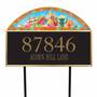 Year of Cheer Monthly Address Plaque 5837 001 6 1