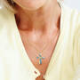 Heavens Blessing Diamond Birthstone Cross Pendant 6985 0014 m model