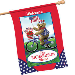 Seasonal Sensations Personalized House Flags 10795 0016 e july