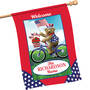 Seasonal Sensations Personalized House Flags 10795 0016 e july