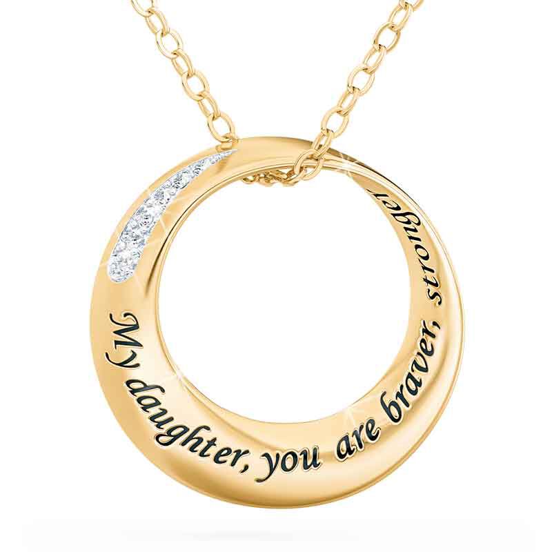 daughter infinity necklace