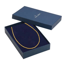 Italian GoldAura Dew Drop Necklace 12260 0018 g giftbox