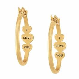 I Love You Diamond Inside Out Hoops 1831 001 1 2