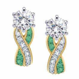 Birthstone Swirl Earrings 5361 014 3 5