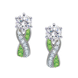 Birthstone Swirl Earrings 10115 0027 h august