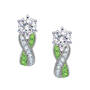 Birthstone Swirl Earrings, Birthstone Swirl Earrings 10115 0027 h august