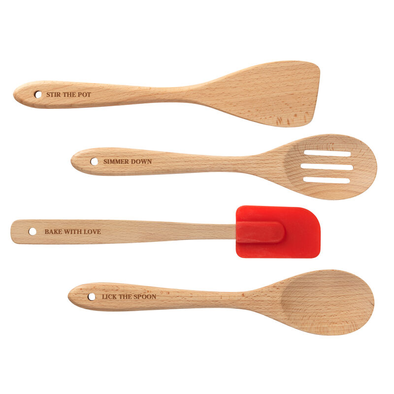 The Personalized Kitchen Utensil Set 10209 0016 b seperate