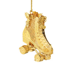 2025 Gold Ornament Collection 12034 0047 k rollerskate