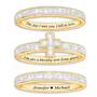Blessed Love Stackable Diamond Ring Set, Blessed Love Stackable Diamond Ring Set 5279 001 1 2