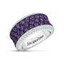 Stardust Birthstone Ring 12275 0029 b february