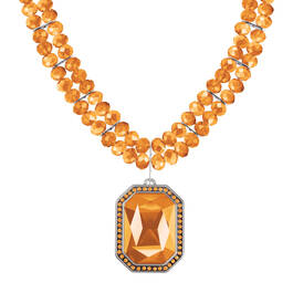 Glowing Birthstone Necklace 10392 0021 k november