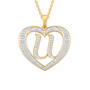 Dazzling Diamond Heart Children's Pendant, Dazzling Diamond Heart Pendant 11622 0138 a u