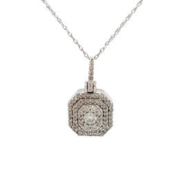 Diamond Octagon Pendant 11142 0857 a main