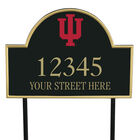 The College Personalized Address Plaque 5716 0384 b Indiana