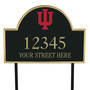 The College Personalized Address Plaque 5716 0384 b Indiana