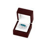 Blue Diamond Trio Ring, Blue Diamond Trio Ring 11857 0019 g giftbox