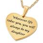 Wherever Life Takes YouAlways Be My Daughter Pendant  Music Box 2869 004 8 4