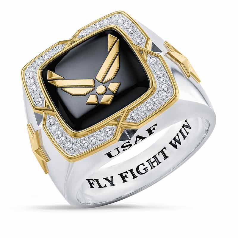 Danbury mint air force ring deals