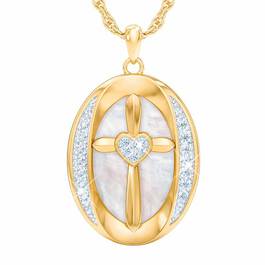 For God So Loved The World Diamond Pendant 4929 001 8 1