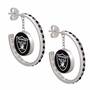 Oakland Raider Hoop Earrings 1031 009 2 1
