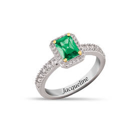 Birthstone Statement Ring 11661 0023 e may