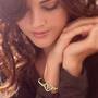 Simply Elegant Diamond Initial Bangle 6403 001 8 3