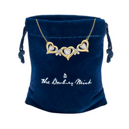 Hearts and Kisses Diamond Necklace and FREE Matching Earrings 12089 0025 g giftpouch