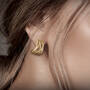 The Golden Swirl Diamonisse Earrings 6362 0017 m model