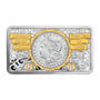 The 1878 Morgan Silver Dollar First Year of Issue Tribute 6700 0067 b ingotfront