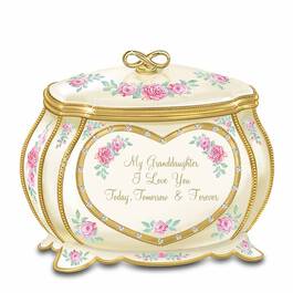 My Granddaughter Joy  Pride Heirloom Music Box 4916 001 3 1