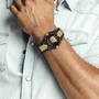 The Veteran's Tribute Watch, Veterans Tribute Black Steel Diamond Watch 10750 0027 m model