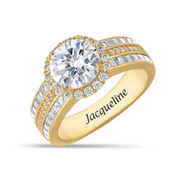 Personalized Birthstone Diamonisse Halo Ring 11317 0013 d april