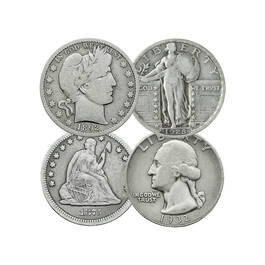 US Silver Quarters Set 10851 0017 a main