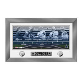Dallas Cowboys Traditions Framed Commemorative 4391 1817 a main