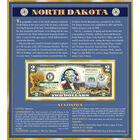The United States Enhanced Two Dollar Bill Collection 6448 0031 a North Dakota