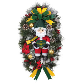 The Packers Christmas Teardrop Wreath 6852 0014 a main