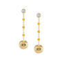 Birthstone Drop Earrings, Birthstone Drop Earrings 12040 0015 k november