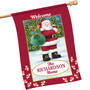 Personalized Seasonal Sensations Flags, Seasonal Sensations Personalized House Flags 10795 0016 j december