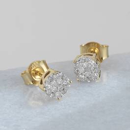 Classic Romance Diamond Studs 11142 0220 d table