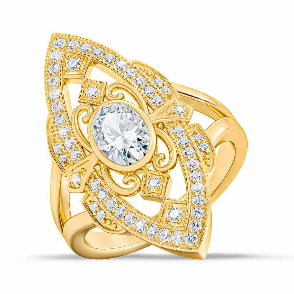 Vintage Elegance Art Deco Ring
