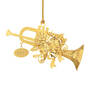 2022 Gold Ornament Collection 6536 0026 l trumpet
