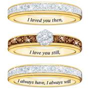 I Love You Always Diamond Ring Set 5215 002 6 2