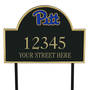 The College Personalized Address Plaque 5716 0384 b Pittsburgh