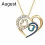 Loving Hearts Monthly Pendants 6116 001 6 8