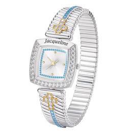 Birthstone Cross Watch 11153 0010 l december