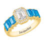 Personalized Signature Birthstone Ring 10664 0014 l december