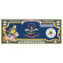 State Bird and Flower Enhanced $2 Bill Collection 11346 0018 a NorthDakota